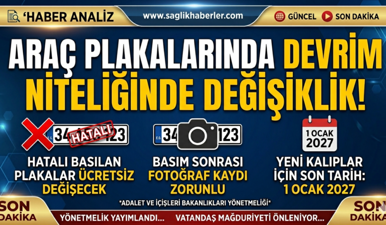 Araç Plakalarında Yeni Dönem: Hatalı Basılan Plakalar Ücretsiz Değiştirilecek 7 1775683536826