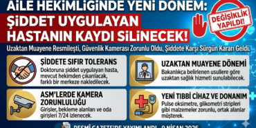 AİLE HEKİMLİĞİNDE YENİ DÖNEM: ŞİDDET UYGULAYAN HASTANIN KAYDI SİLİNECEK! 51 1775684671349